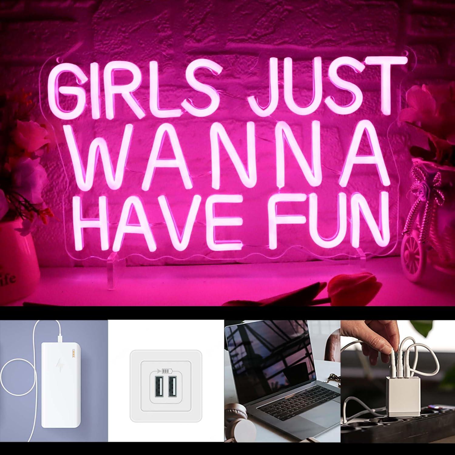 Girls Just Wanna Have Fun Neon - đánh giá và giá Neon Sign Party