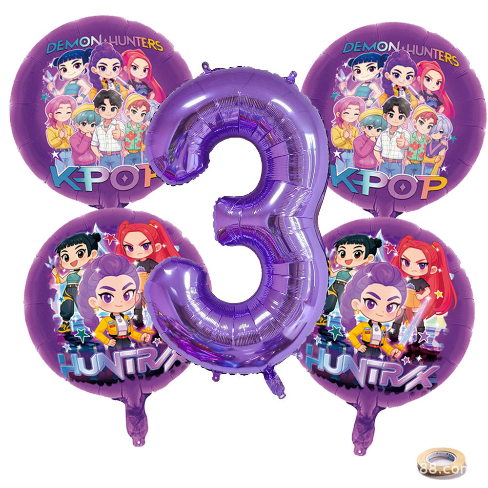 K P Foil Balloon Set Girl Grou - đánh giá và giá Event Party