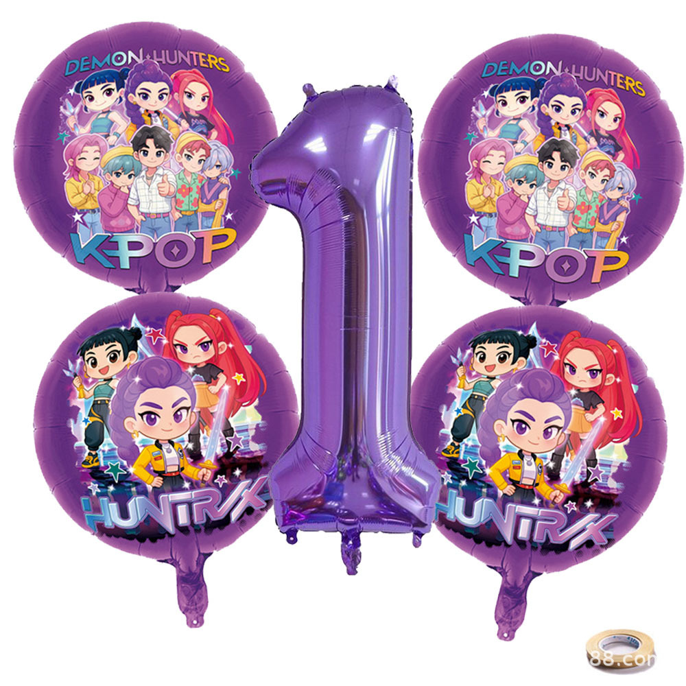 K P Foil Balloon Set Girl Grou - đánh giá và giá Event Party